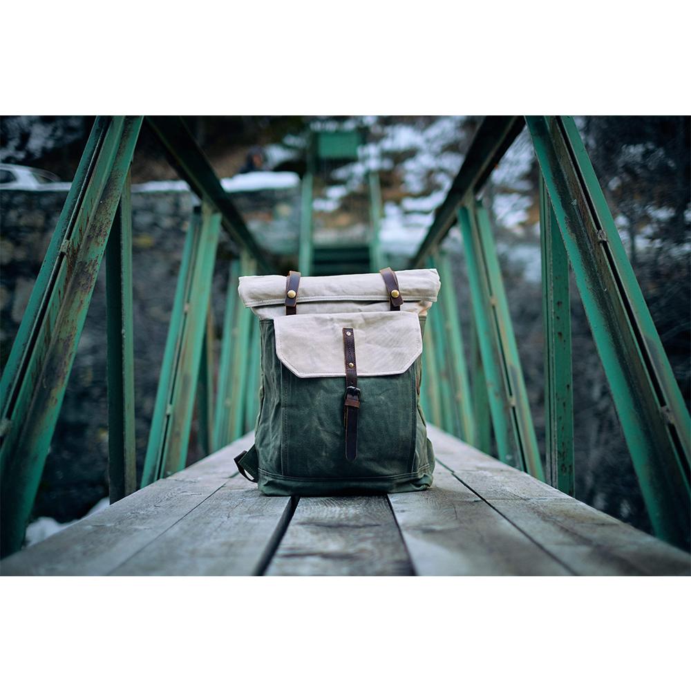 Zeke – KotorTrail Vintage Canvas Backpack