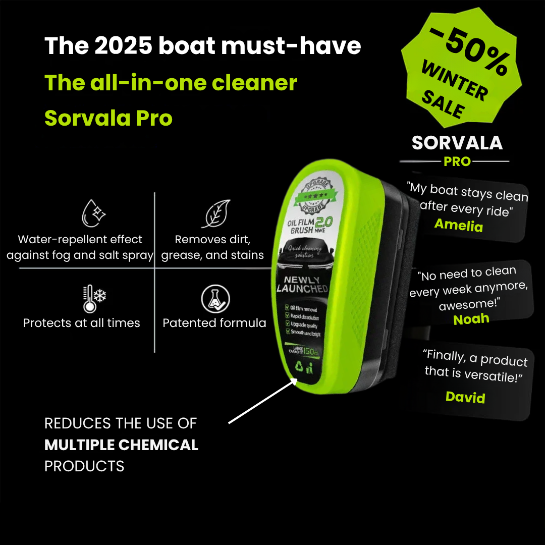 Sorvala PRO Boat Windscreen Cleaner