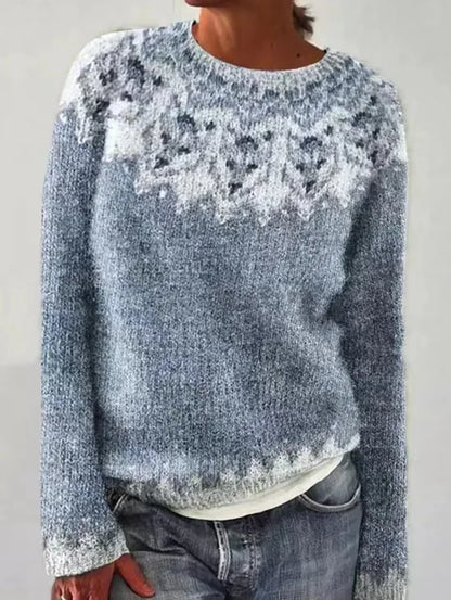 Pierina – Retro Autumn Knit Sweater