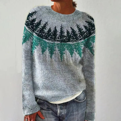 Pierina – Retro Autumn Knit Sweater